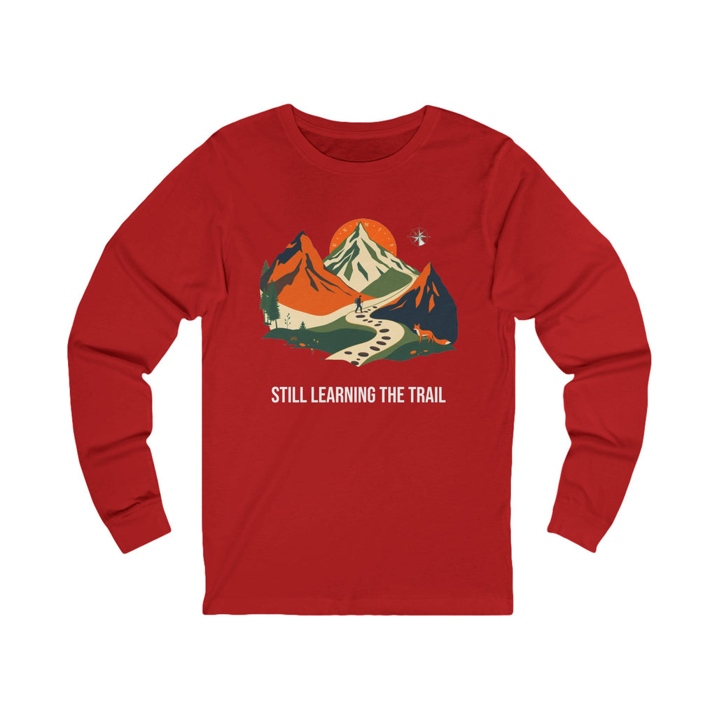 Still Learning the Trail Graphic Apparel - Long Sleeve