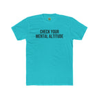 Check Your Mental Altitude Pilot Mental Health - T-Shirt
