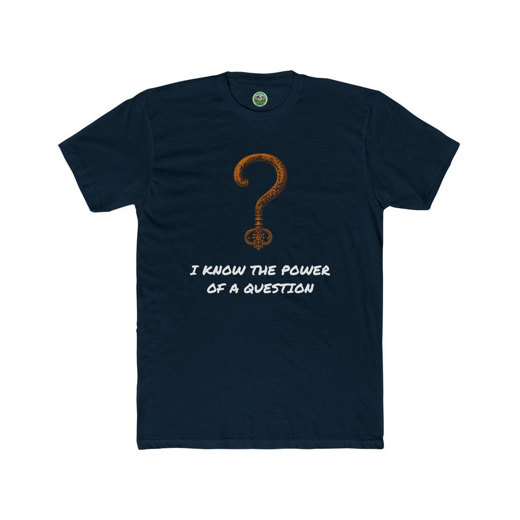 Questions Unlock Everything Brass Key Question Mark - T-Shirt