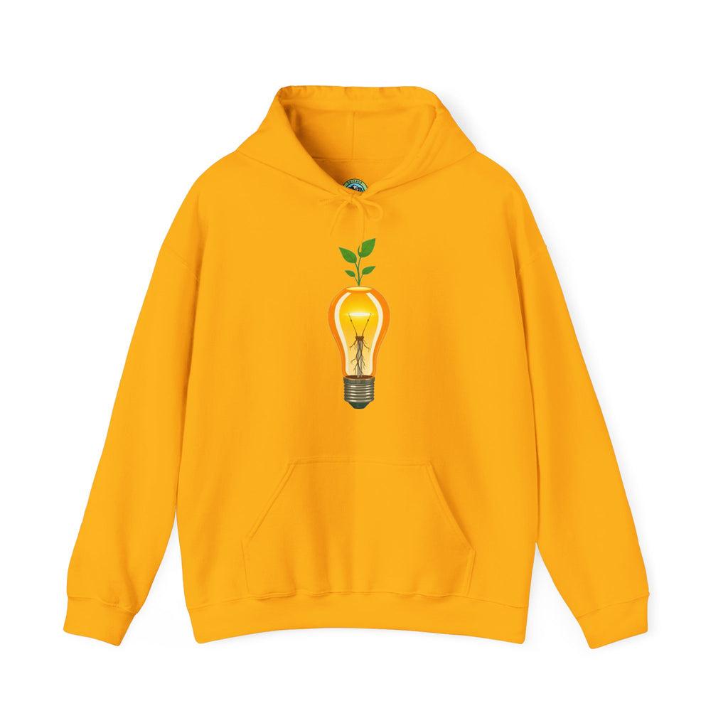 Growth Mindset Seedling Lightbulb Graphic - Hoodie