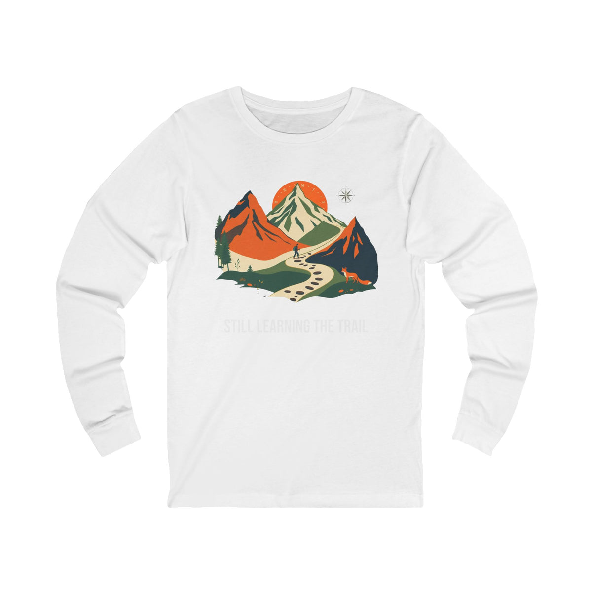 Still Learning the Trail Graphic Apparel - Long Sleeve