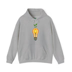 Growth Mindset Seedling Lightbulb Graphic - Hoodie
