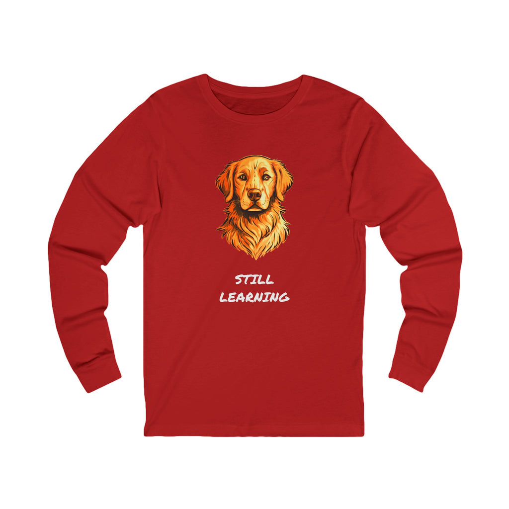 Still Learning Golden Retriever Graphic - Long Sleeve