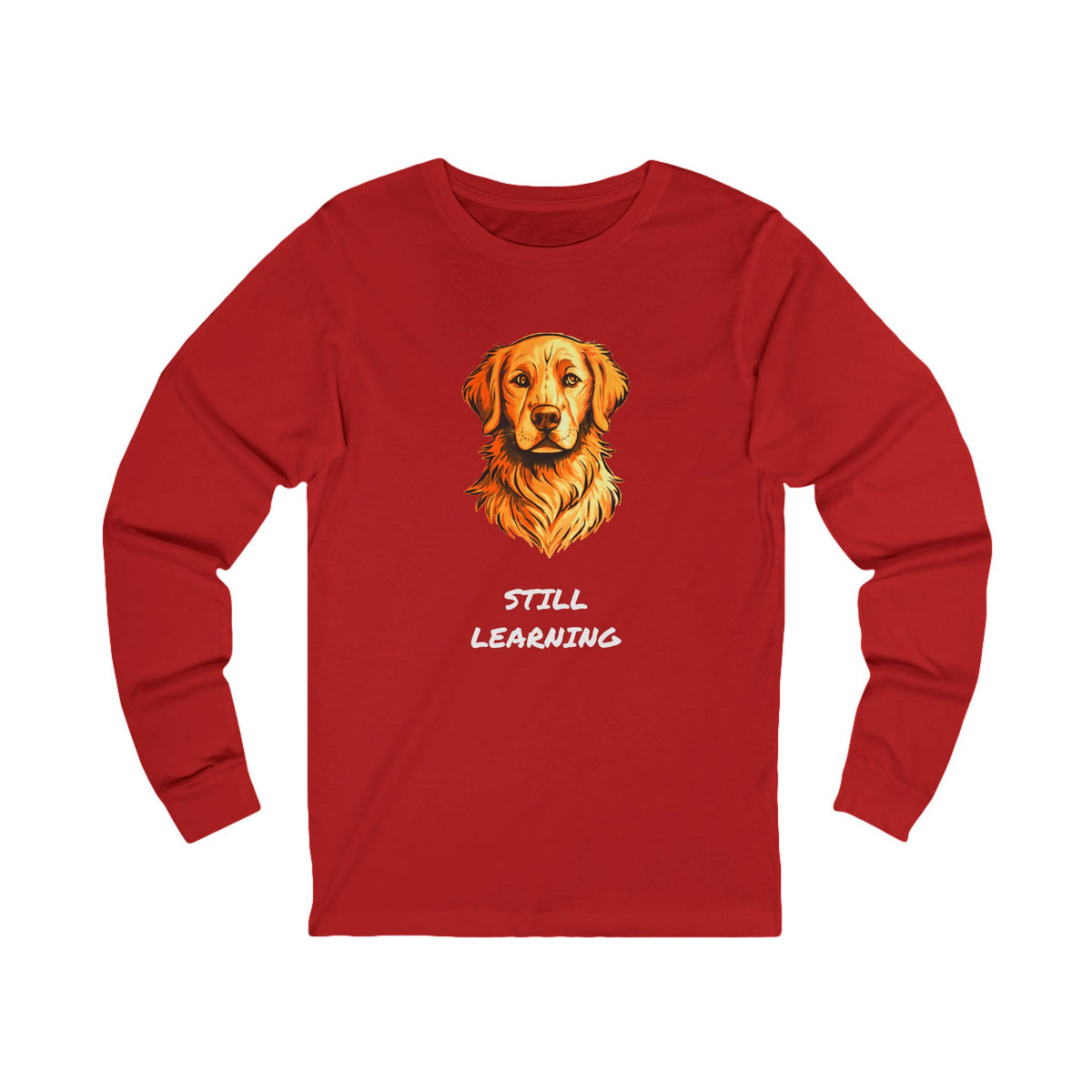 Still Learning Golden Retriever Graphic - Long Sleeve