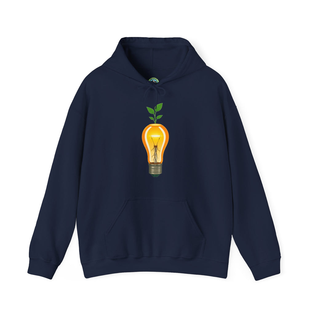 Growth Mindset Seedling Lightbulb Graphic - Hoodie