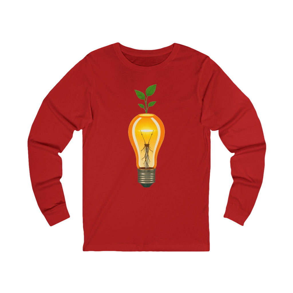Growth Mindset Seedling Lightbulb Graphic - Long Sleeve