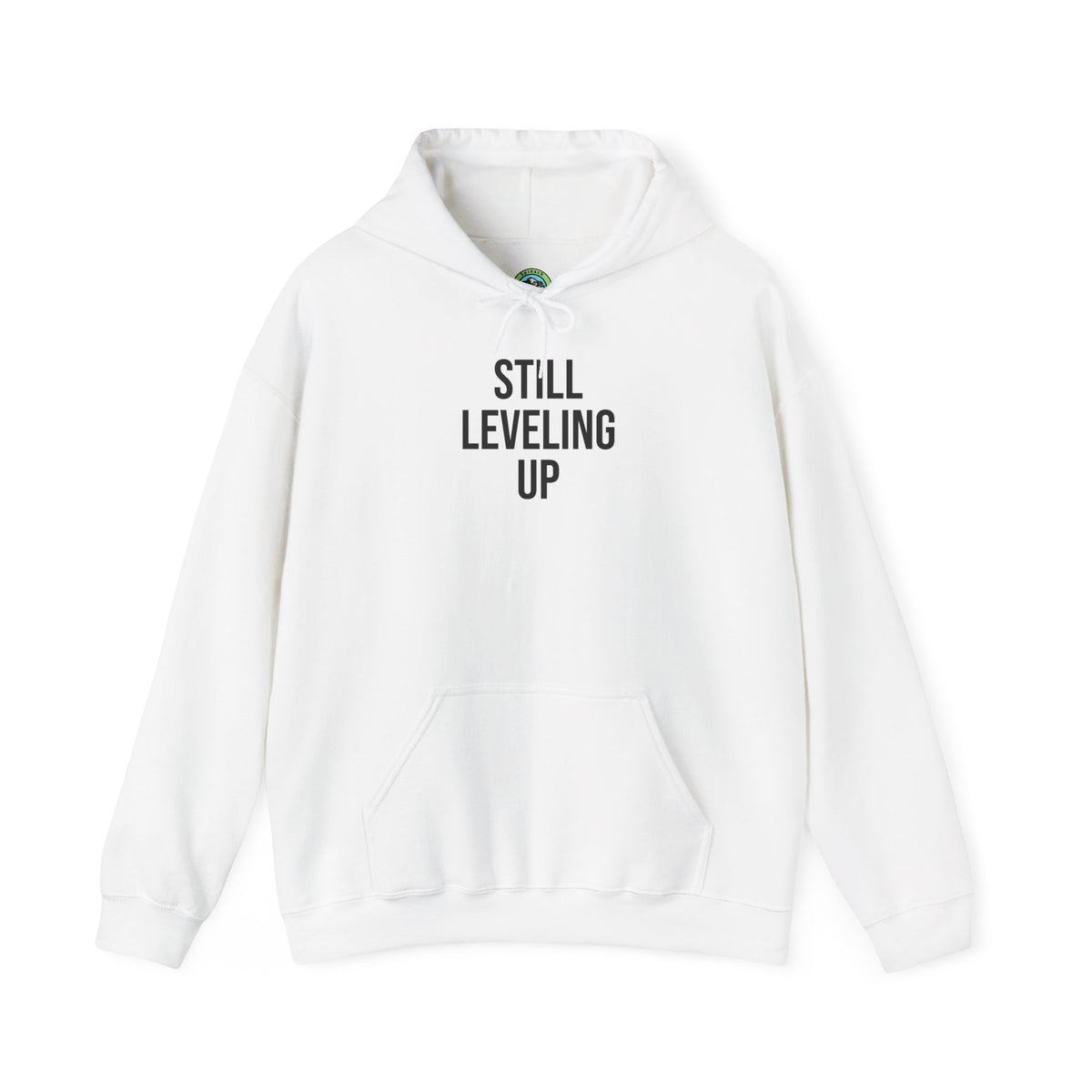 Still Leveling Up Graphic Tee Hoodie - Hoodie