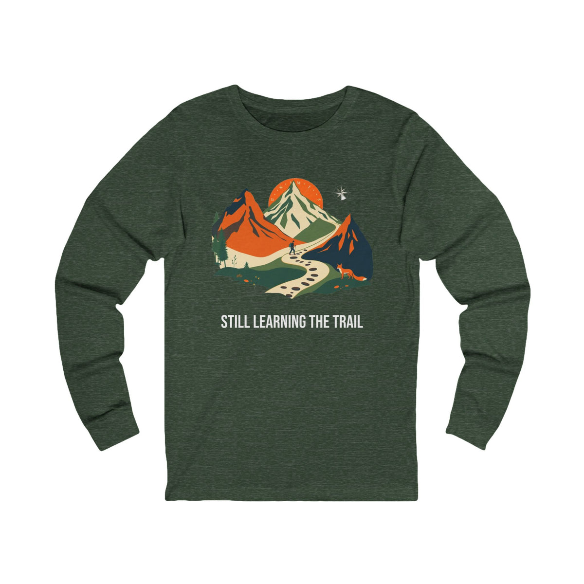 Still Learning the Trail Graphic Apparel - Long Sleeve