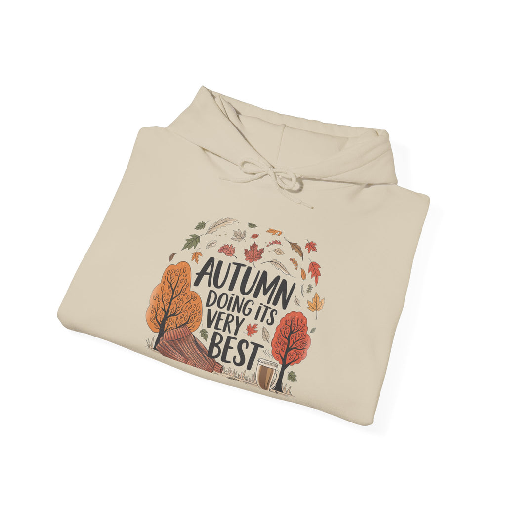 Autumn Doing Its Very Best Graphic Apparel - Hoodie