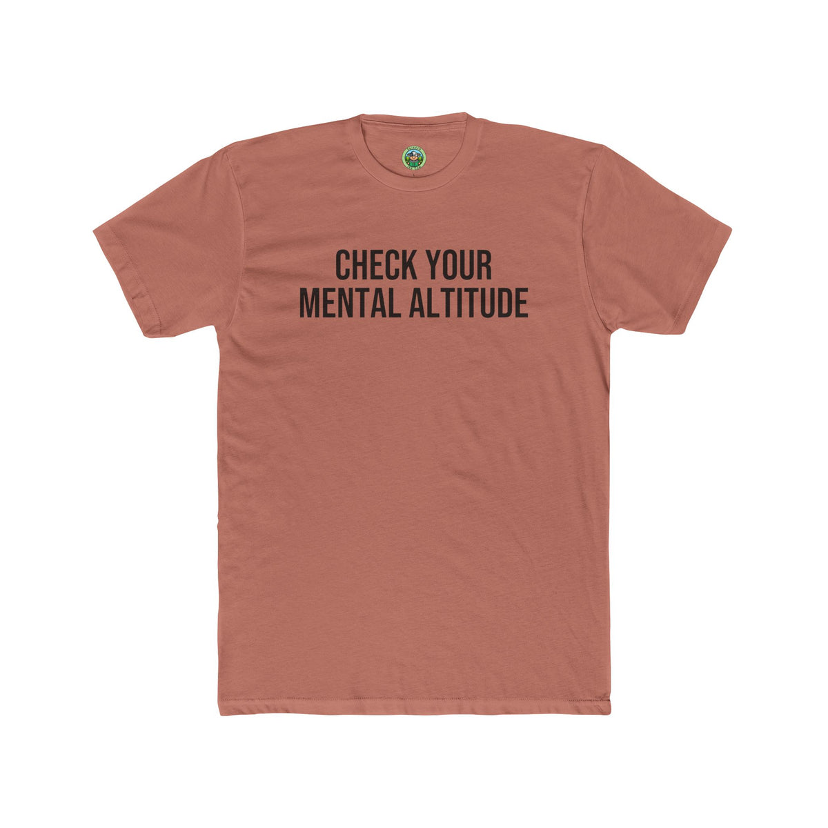 Check Your Mental Altitude Pilot Mental Health - T-Shirt