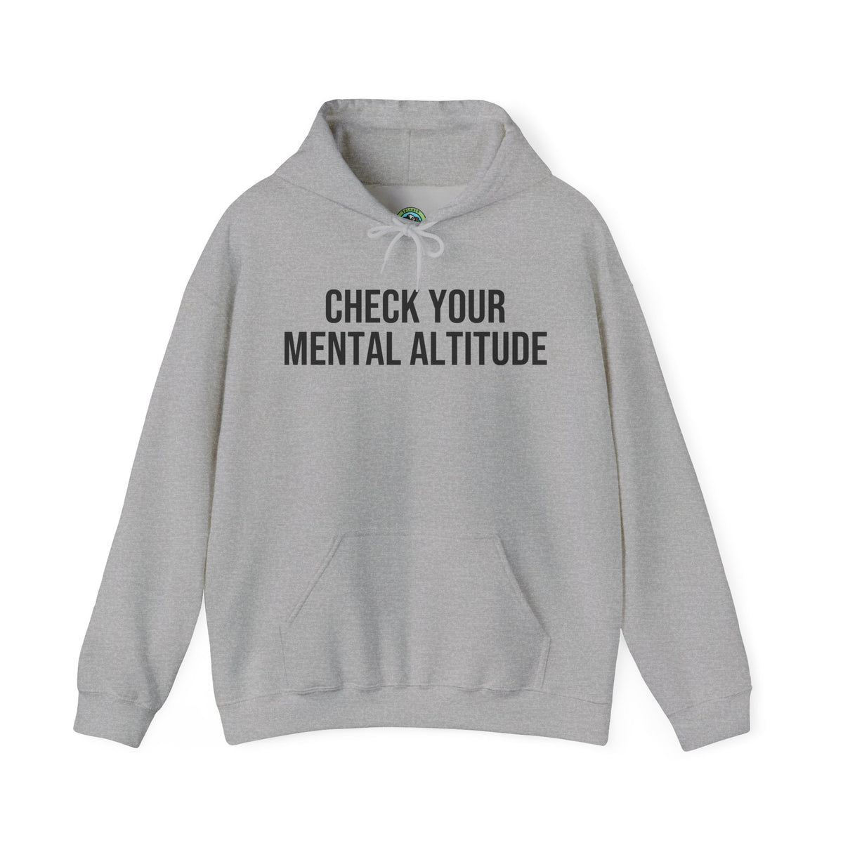 Check Your Mental Altitude Pilot Mental Health - Hoodie