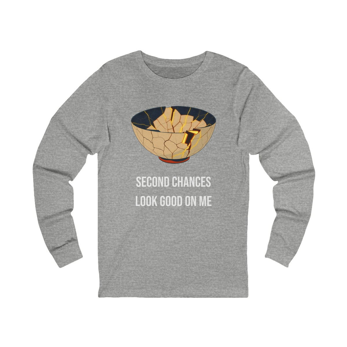 Second Chances Look Good On Me Kintsugi - Long Sleeve