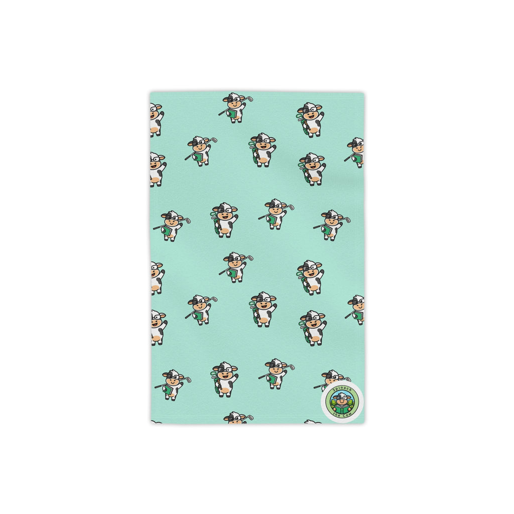 Spinach Tees Off Beach Towel