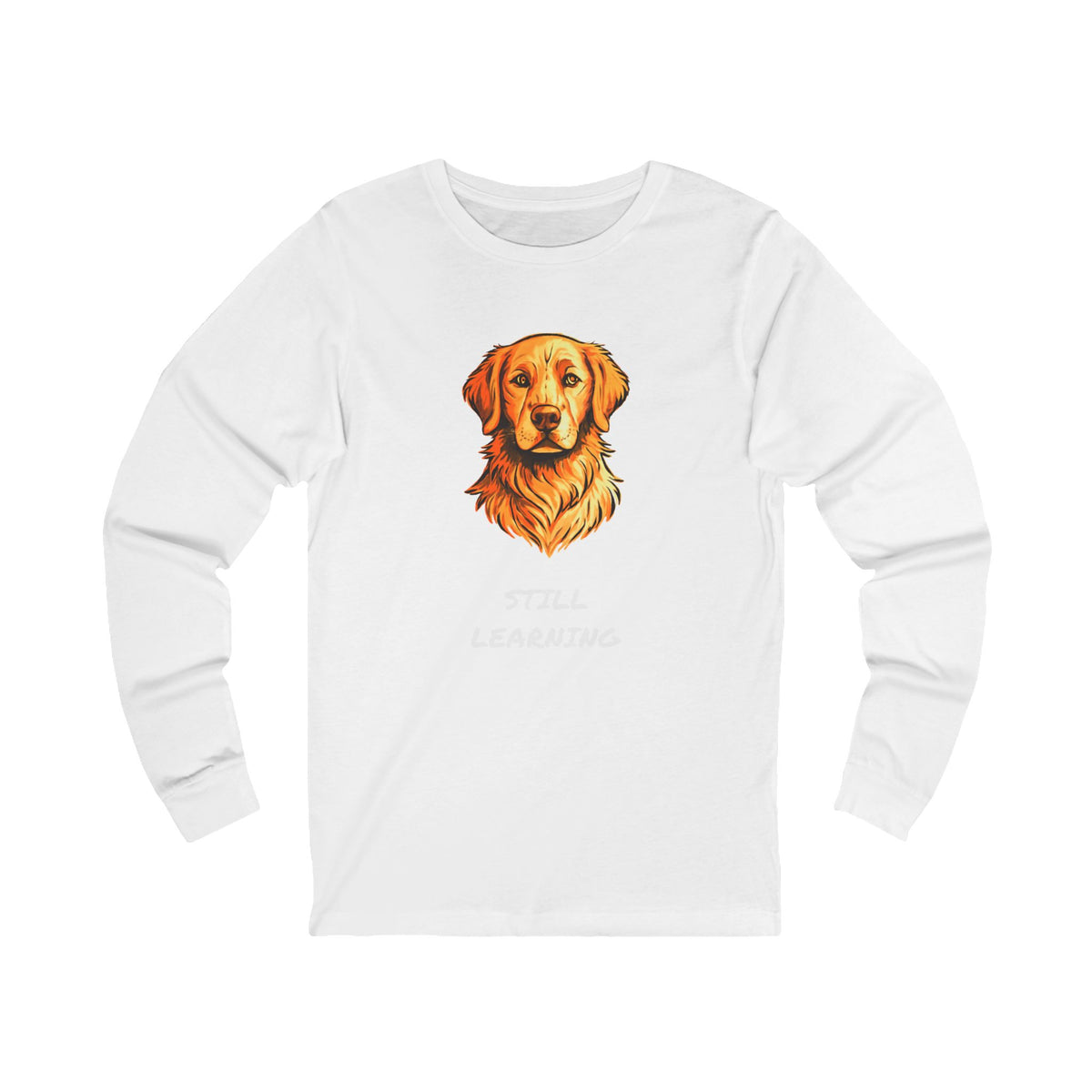 Still Learning Golden Retriever Graphic - Long Sleeve