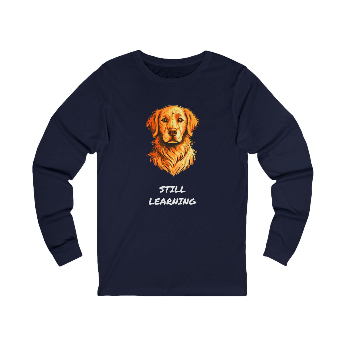 Still Learning Golden Retriever Graphic - Long Sleeve