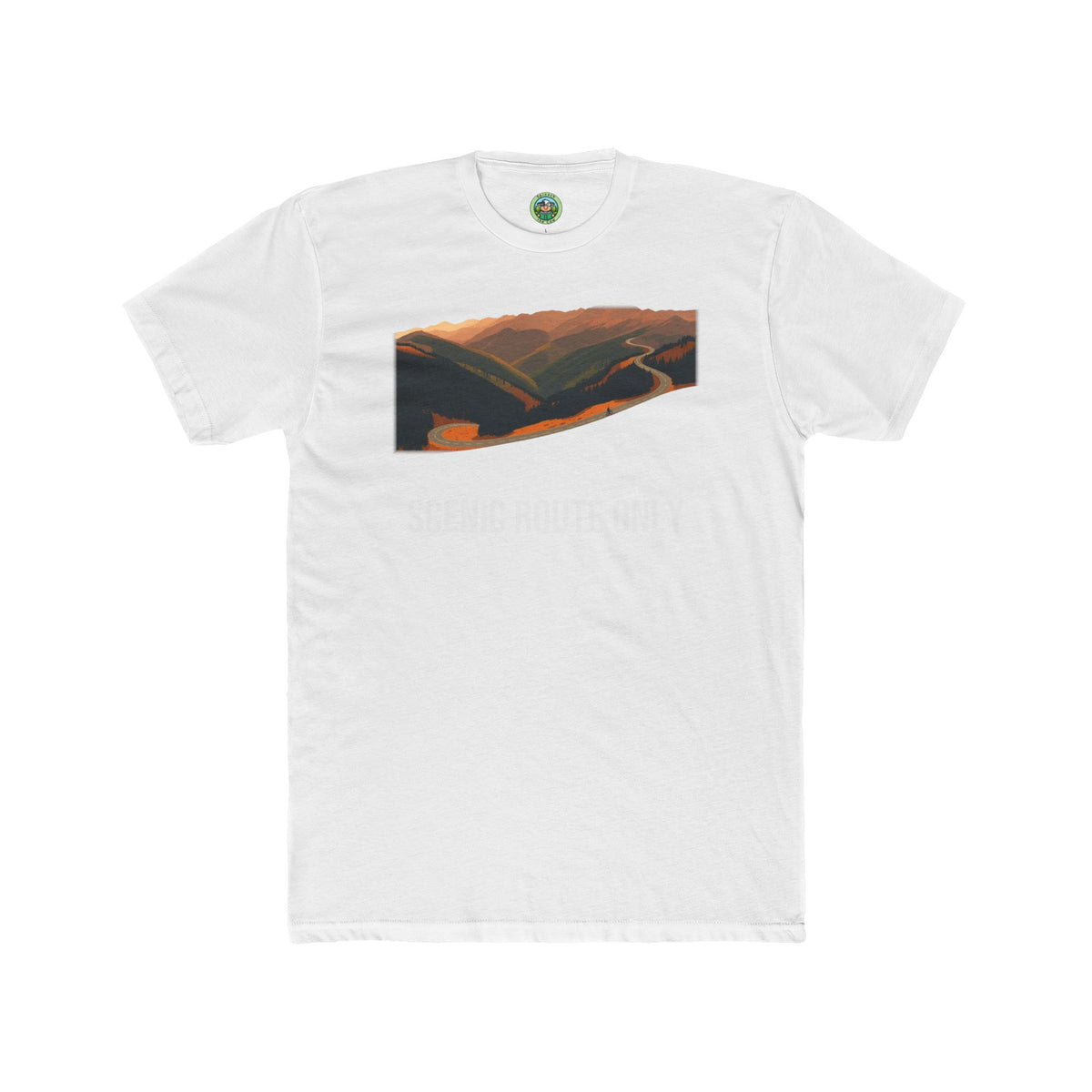 Scenic Route Only Graphic Tee Hoodie - T-Shirt