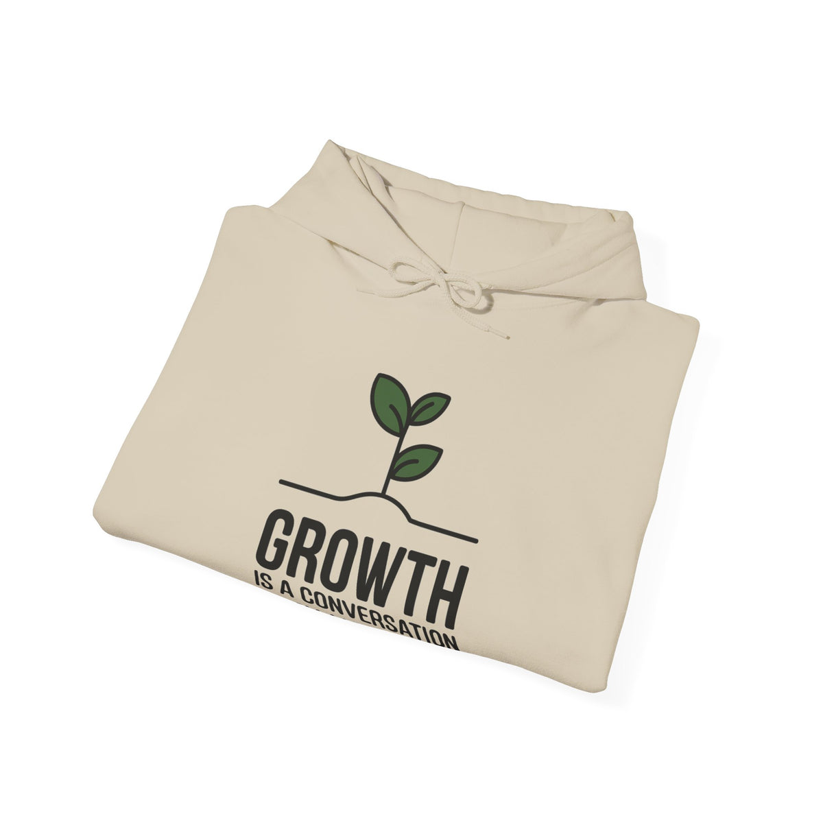 Growth is a Conversation With Yourself Seedling - Hoodie