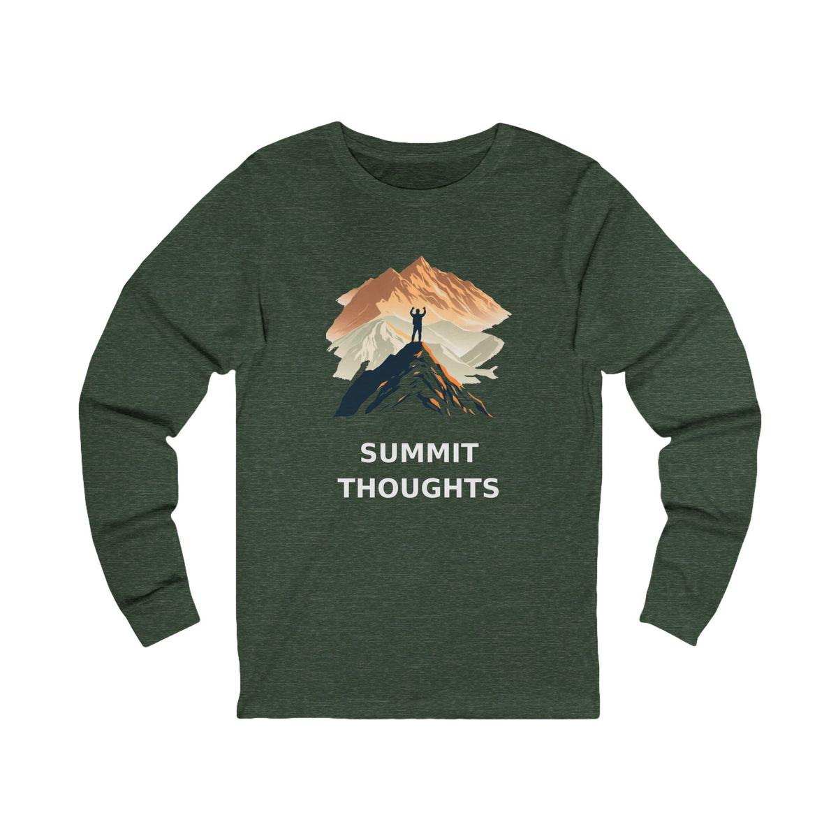 Summit Thoughts The View From Here Graphic - Long Sleeve