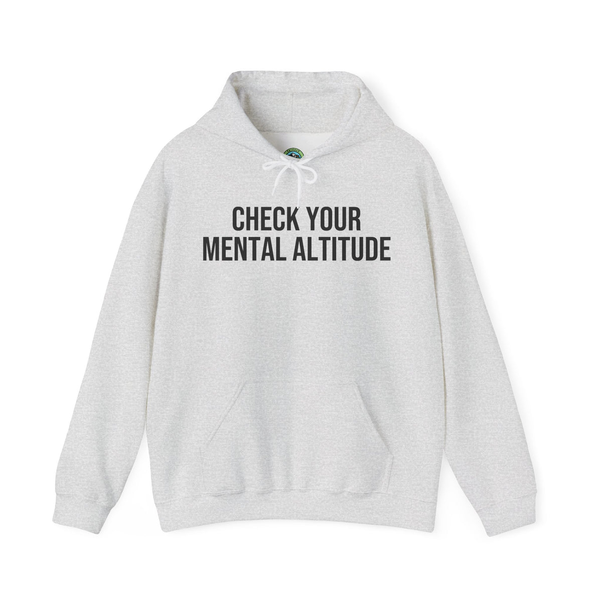 Check Your Mental Altitude Pilot Mental Health - Hoodie
