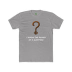 Questions Unlock Everything Brass Key Question Mark - T-Shirt