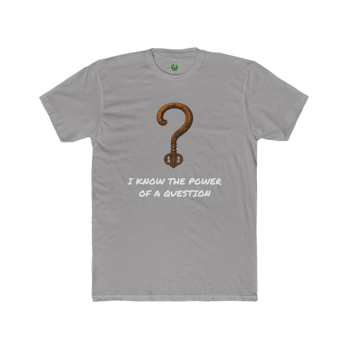 Questions Unlock Everything Brass Key Question Mark - T-Shirt