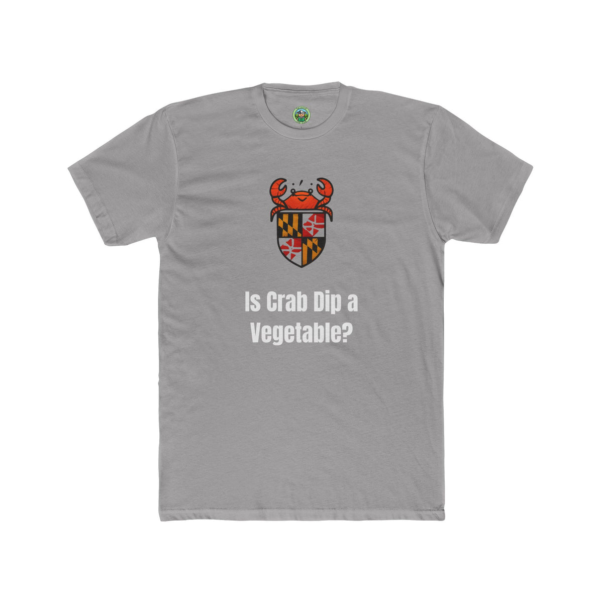 Crab Dip Is a Vegetable Maryland Flag Shield - T-Shirt