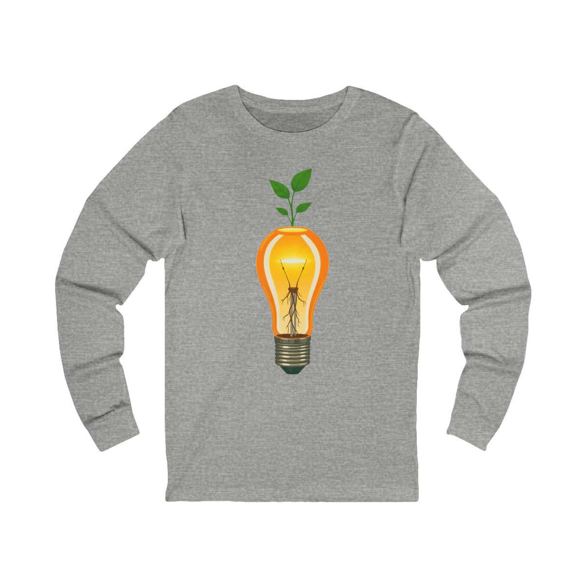 Growth Mindset Seedling Lightbulb Graphic - Long Sleeve
