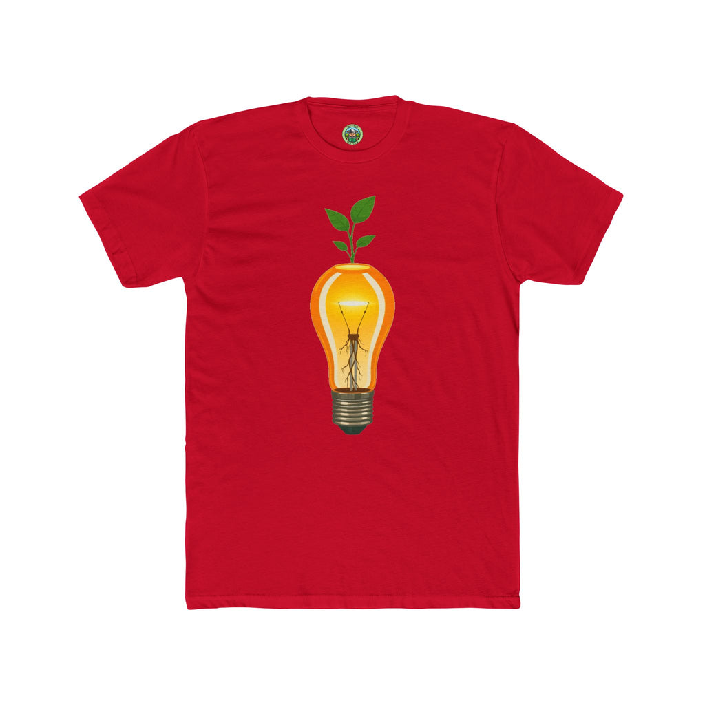 Growth Mindset Seedling Lightbulb Graphic - T-Shirt