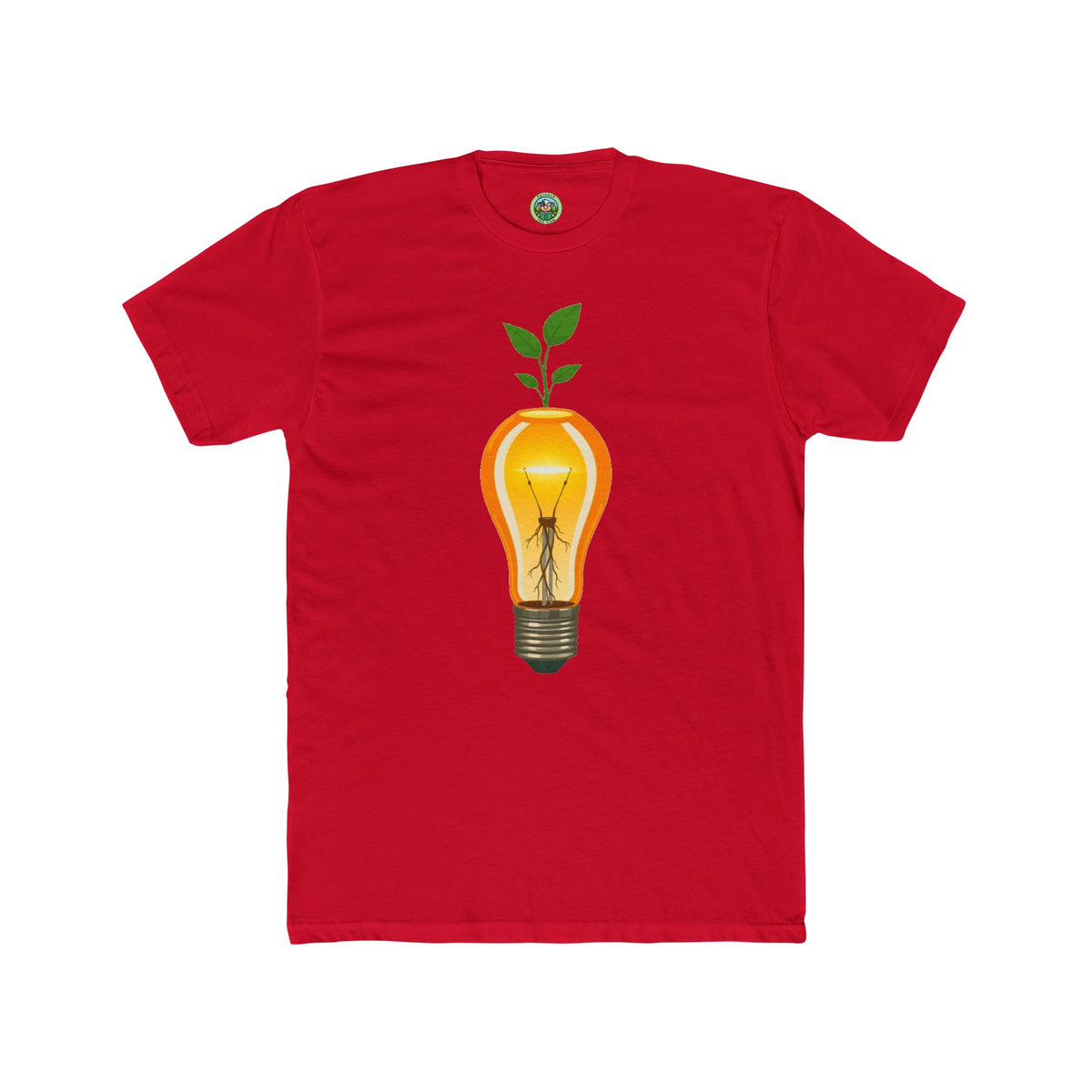 Growth Mindset Seedling Lightbulb Graphic - T-Shirt