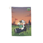 Spinach Tees Off Golf Towel