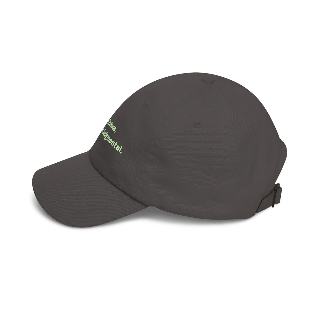 Be Curious Dad Cap (Dark)