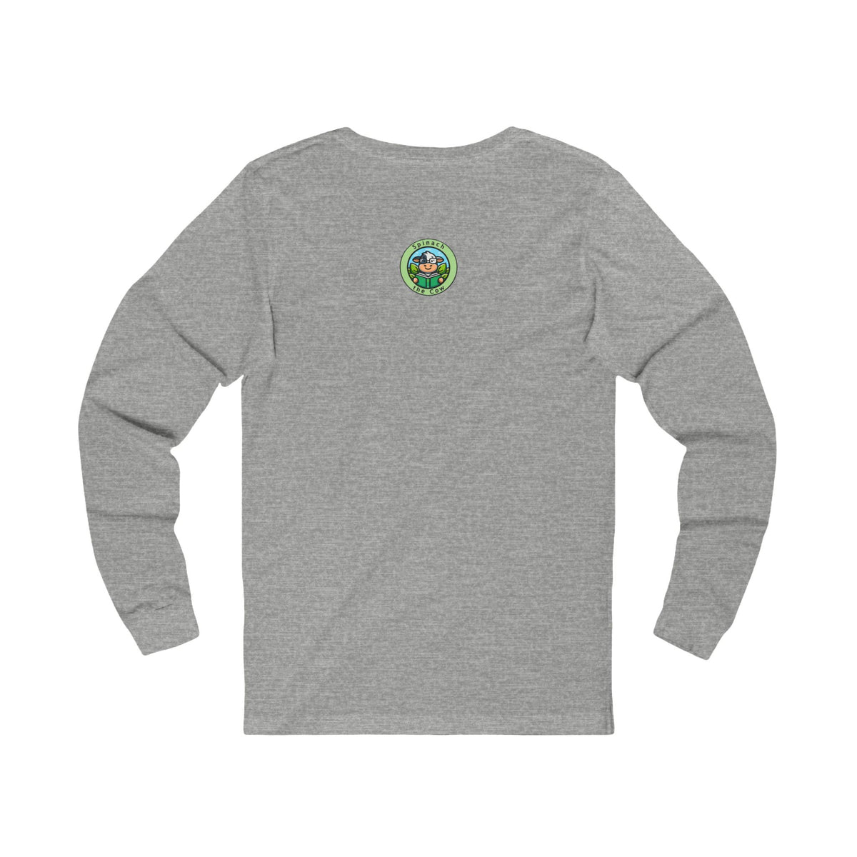 Cow in Flat Cap Golf Graphic | Ninth Green - Long Sleeve