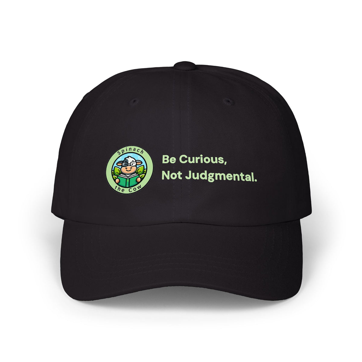 Be Curious Dad Cap (Dark)