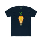 Growth Mindset Seedling Lightbulb Graphic - T-Shirt