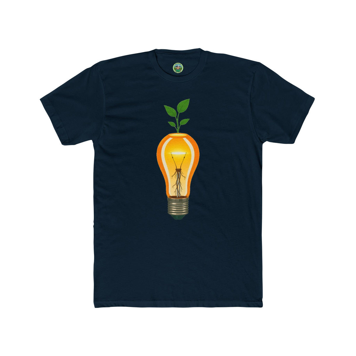 Growth Mindset Seedling Lightbulb Graphic - T-Shirt