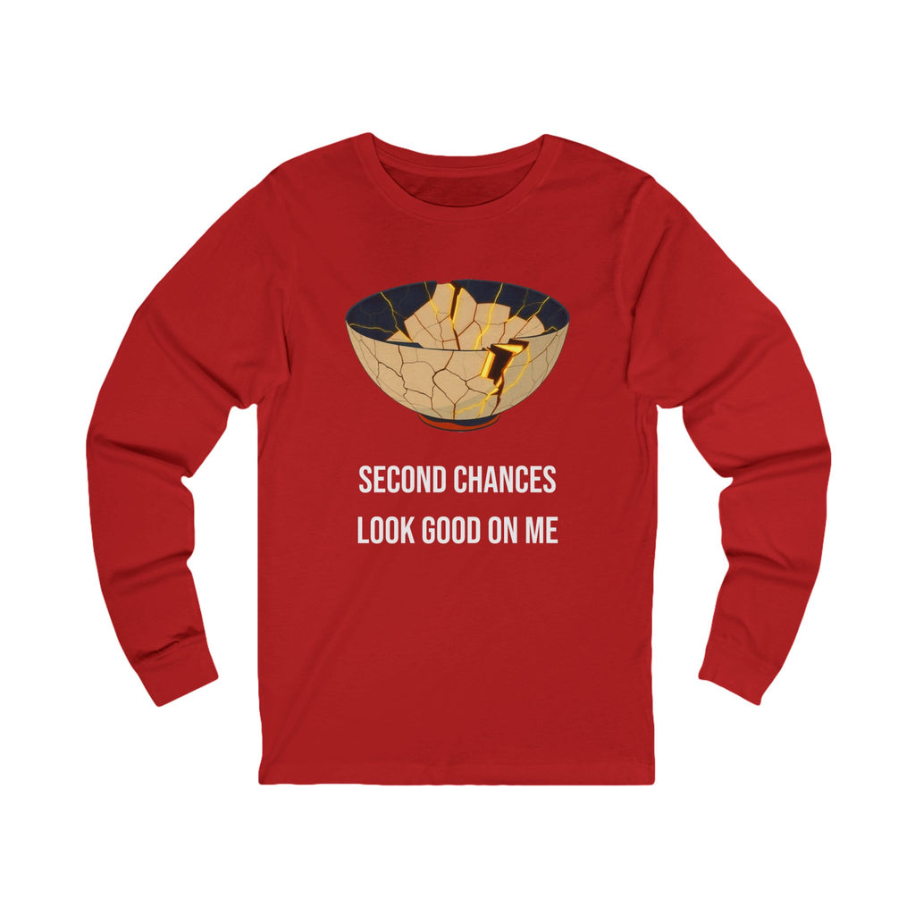 Second Chances Look Good On Me Kintsugi - Long Sleeve
