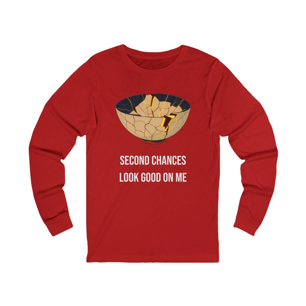 Second Chances Look Good On Me Kintsugi - Long Sleeve