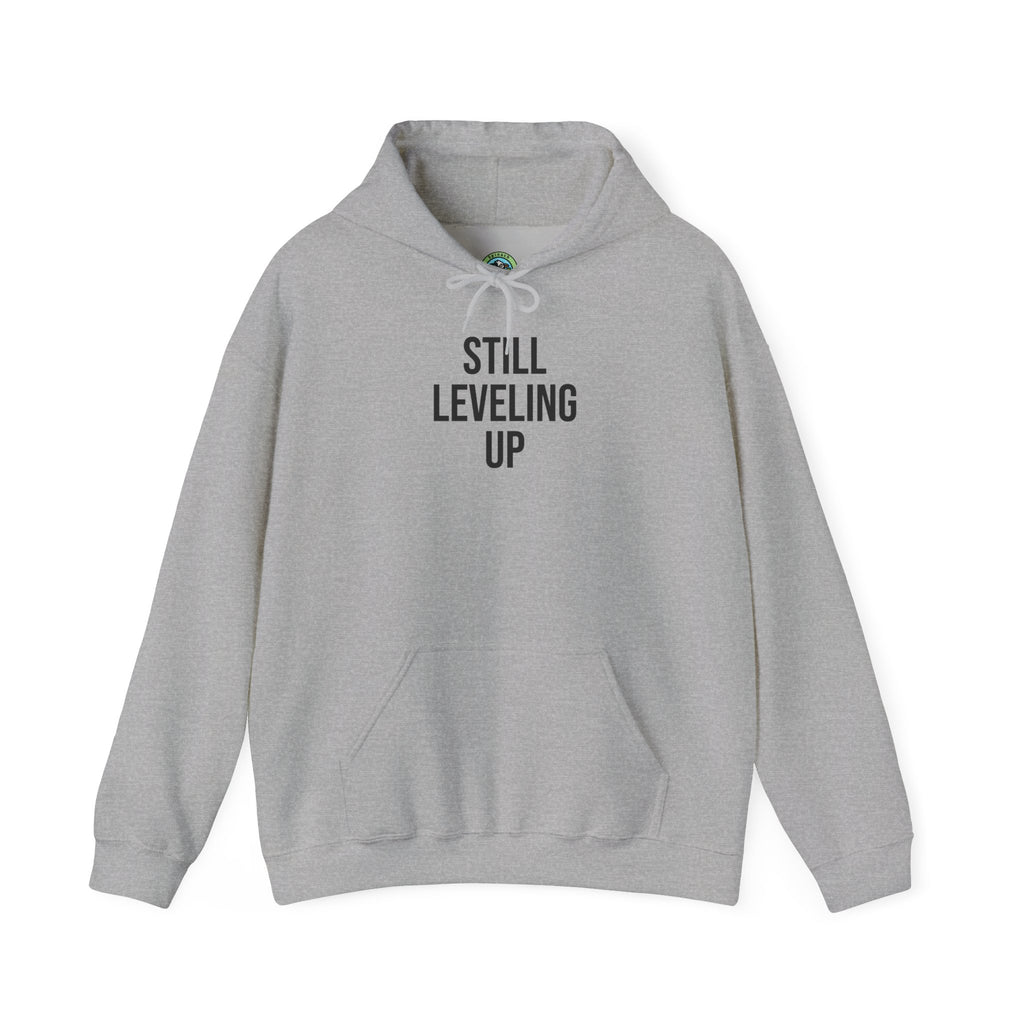 Still Leveling Up Graphic Tee Hoodie - Hoodie