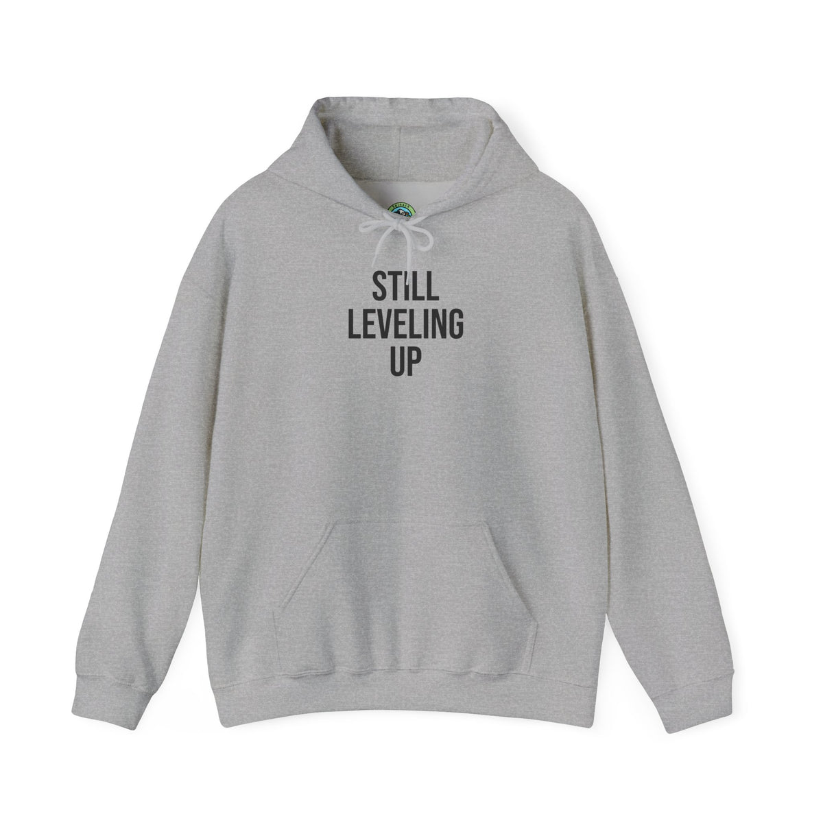 Still Leveling Up Graphic Tee Hoodie - Hoodie