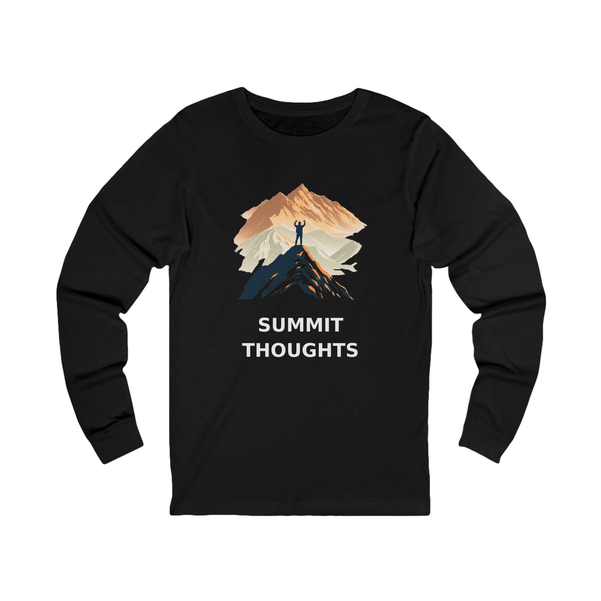 Summit Thoughts The View From Here Graphic - Long Sleeve