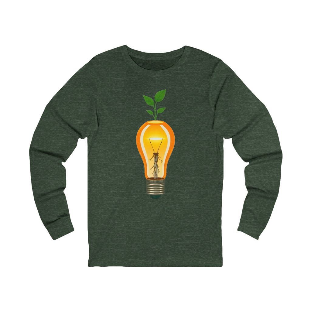 Growth Mindset Seedling Lightbulb Graphic - Long Sleeve