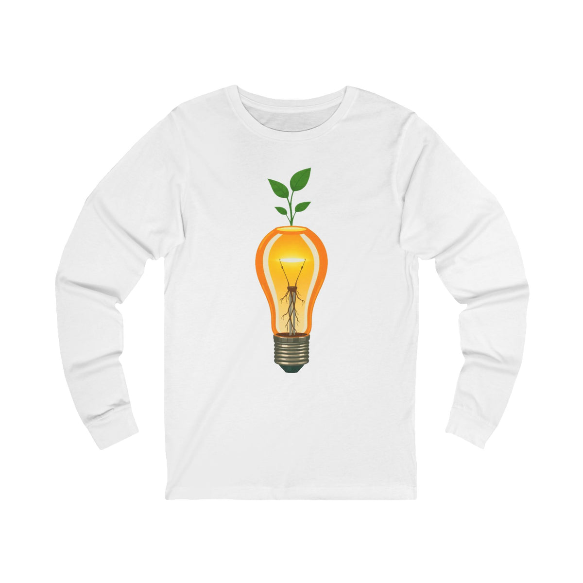 Growth Mindset Seedling Lightbulb Graphic - Long Sleeve