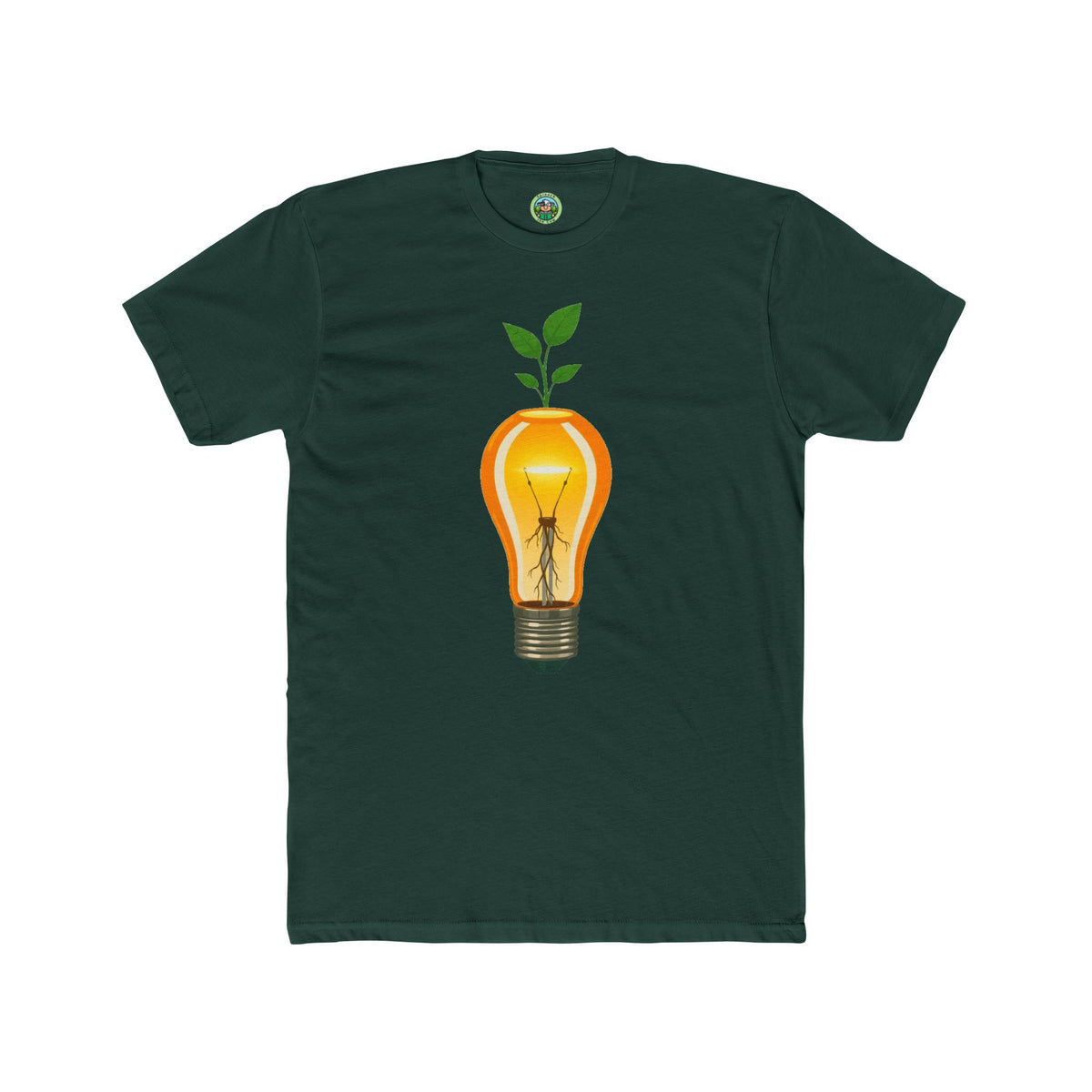 Growth Mindset Seedling Lightbulb Graphic - T-Shirt