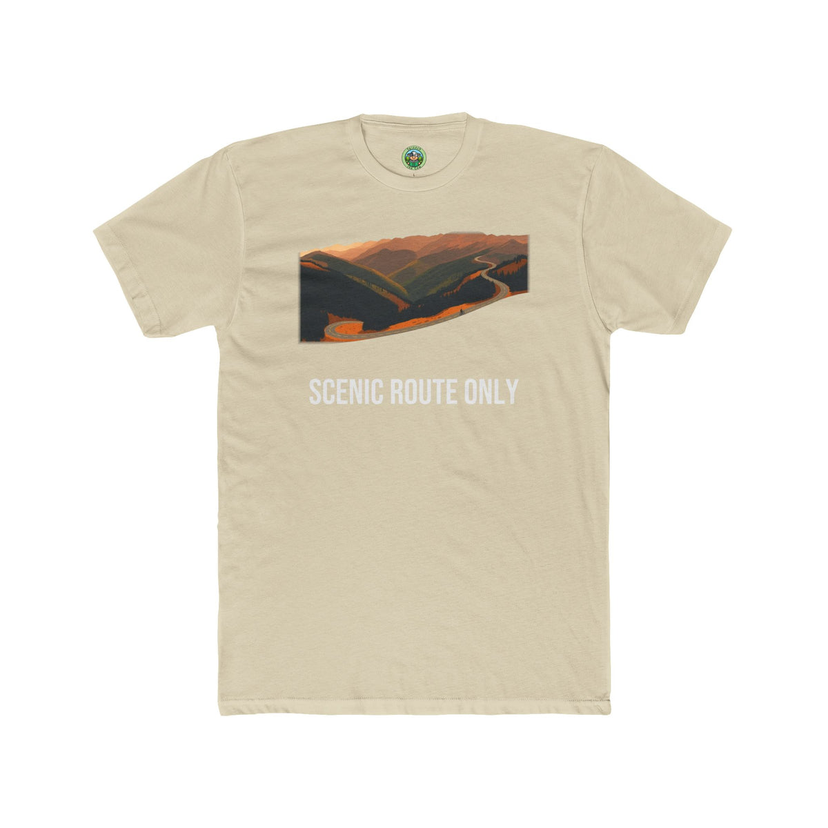 Scenic Route Only Graphic Tee Hoodie - T-Shirt
