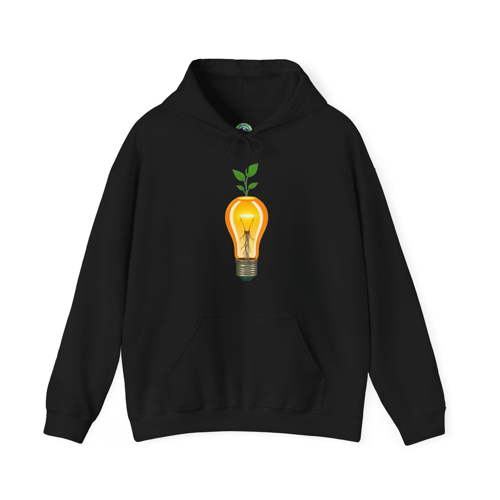 Growth Mindset Seedling Lightbulb Graphic - Hoodie