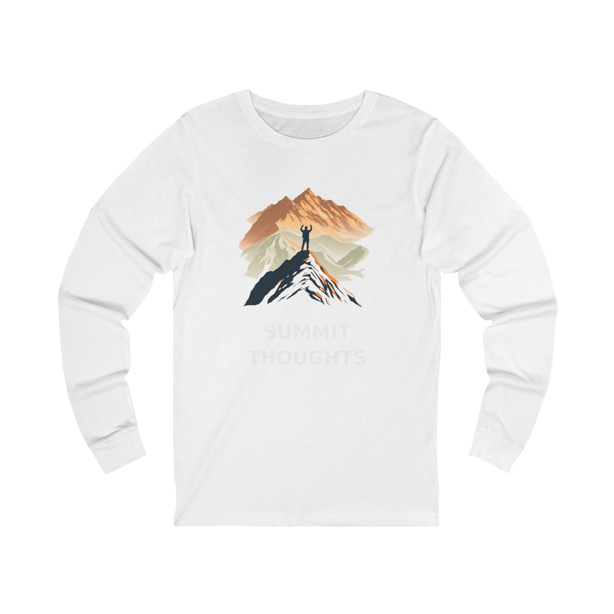 Summit Thoughts The View From Here Graphic - Long Sleeve