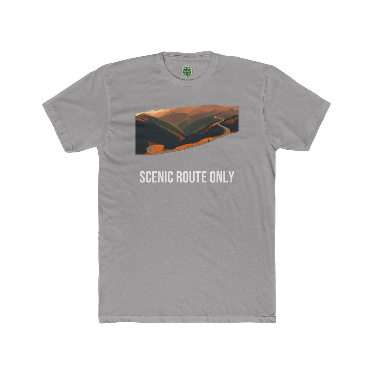 Scenic Route Only Graphic Tee Hoodie - T-Shirt
