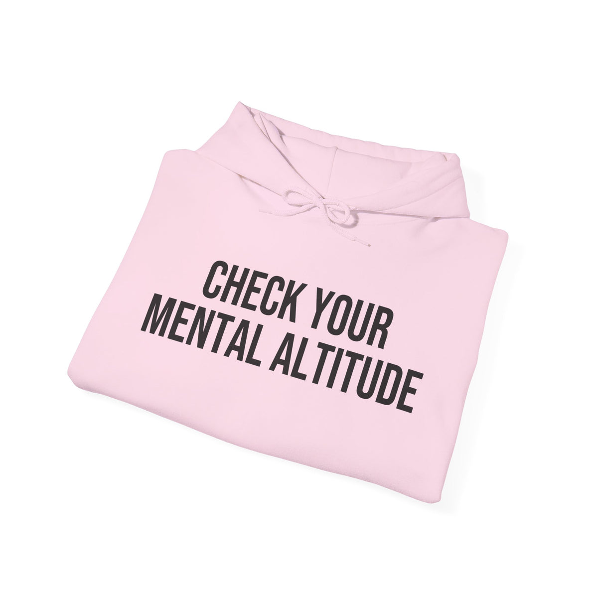 Check Your Mental Altitude Pilot Mental Health - Hoodie