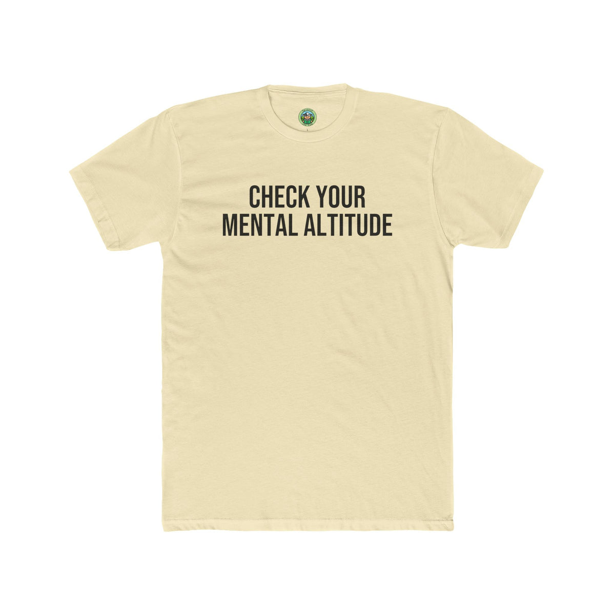 Check Your Mental Altitude Pilot Mental Health - T-Shirt