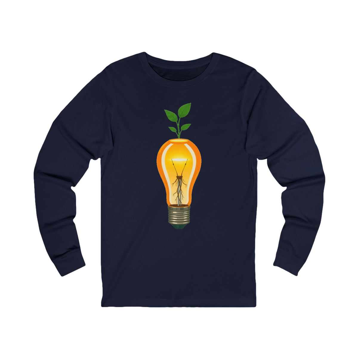 Growth Mindset Seedling Lightbulb Graphic - Long Sleeve